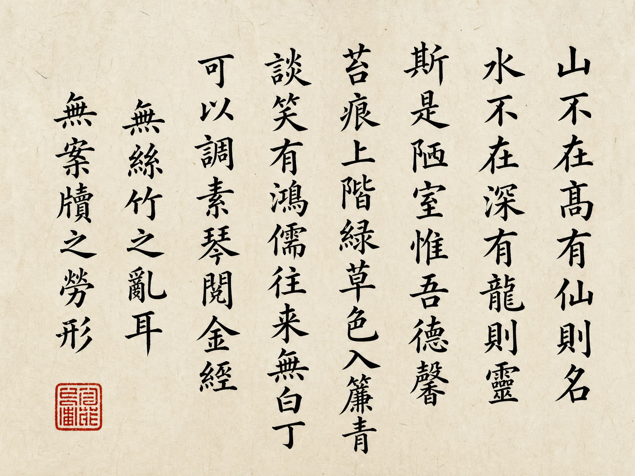 第二届每日大赛楷书二等奖作品